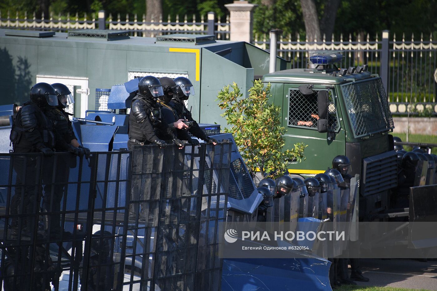 Акция оппозиции в Минске