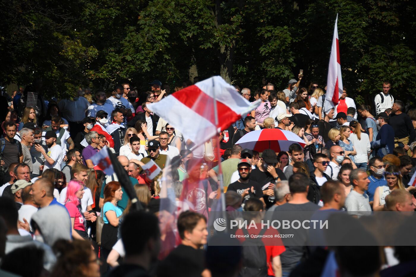 Акция оппозиции в Минске