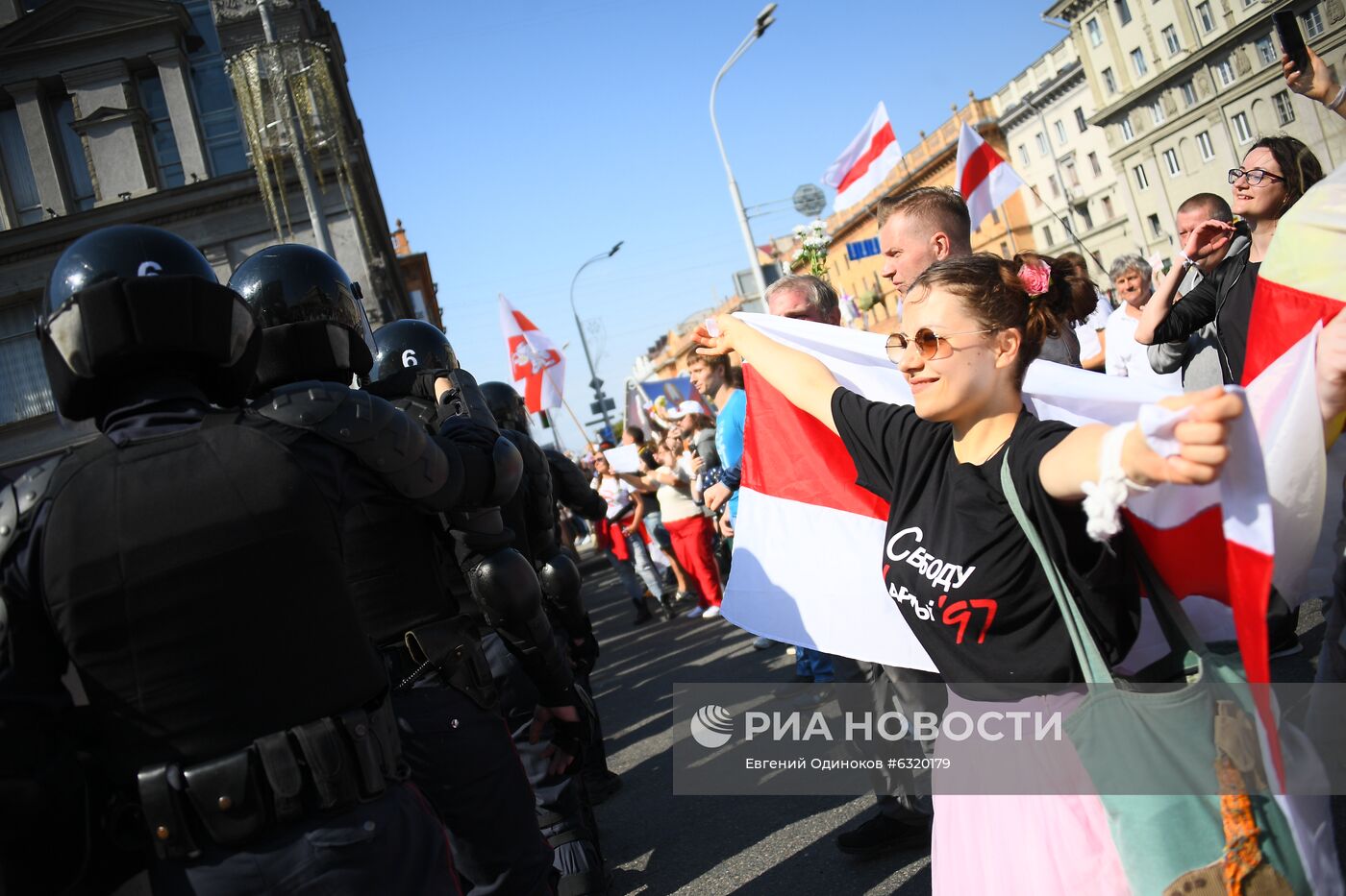 Акция оппозиции в Минске