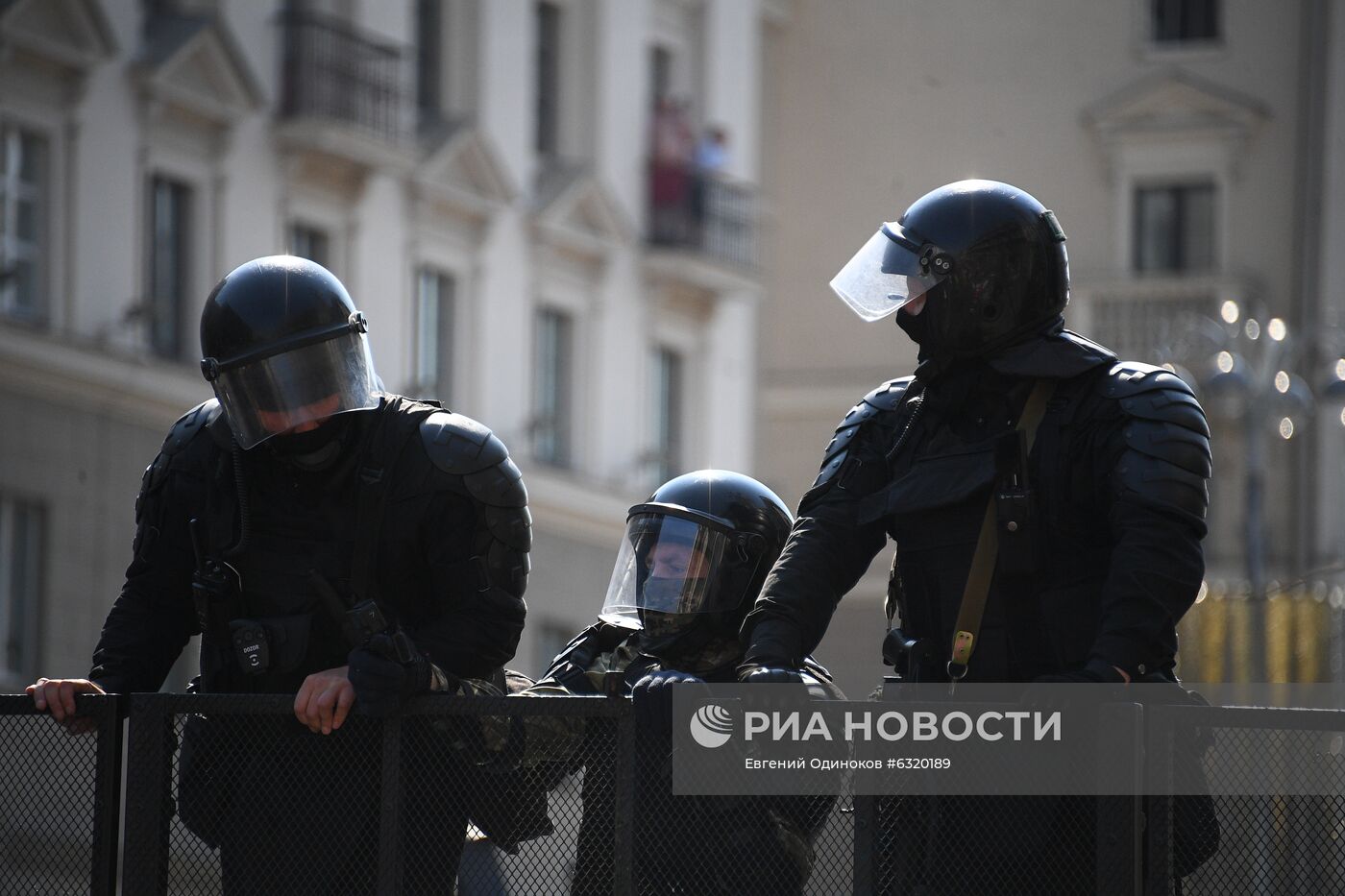 Акция оппозиции в Минске