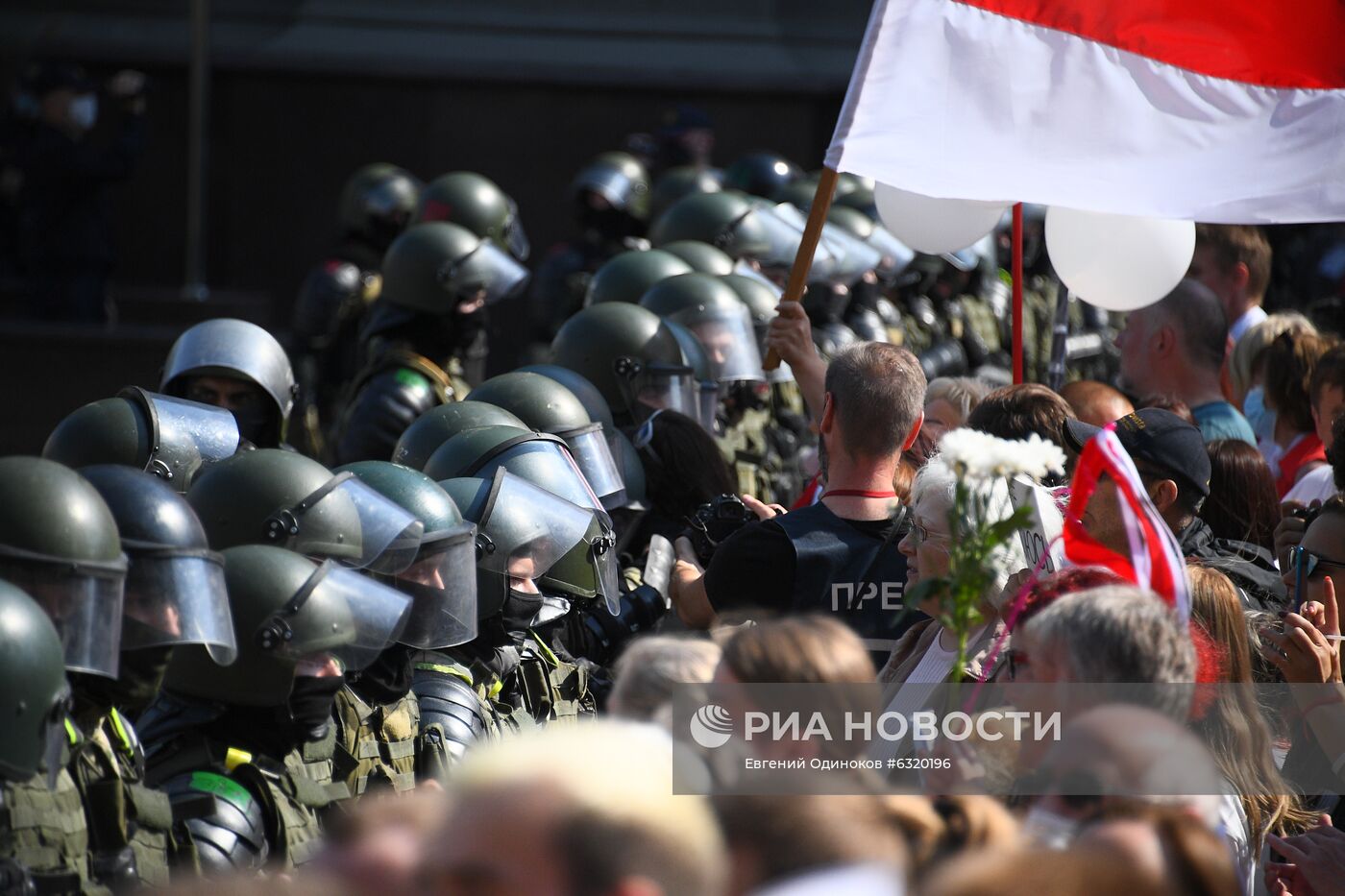 Акция оппозиции в Минске