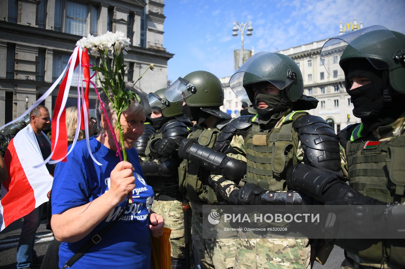 Акция оппозиции в Минске
