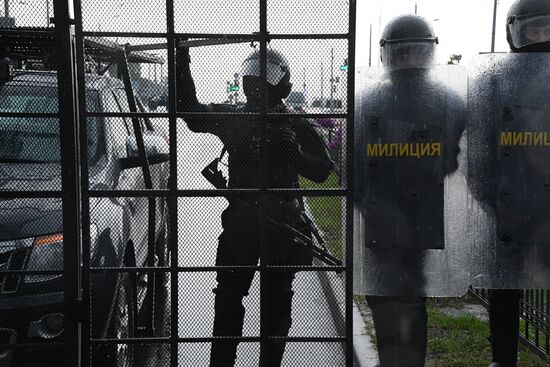 Акция оппозиции в Минске