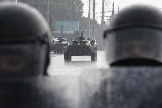 Акция оппозиции в Минске