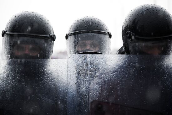 Акция оппозиции в Минске