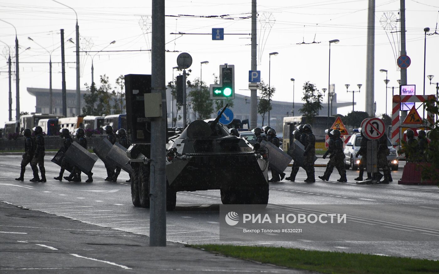 Акция оппозиции в Минске