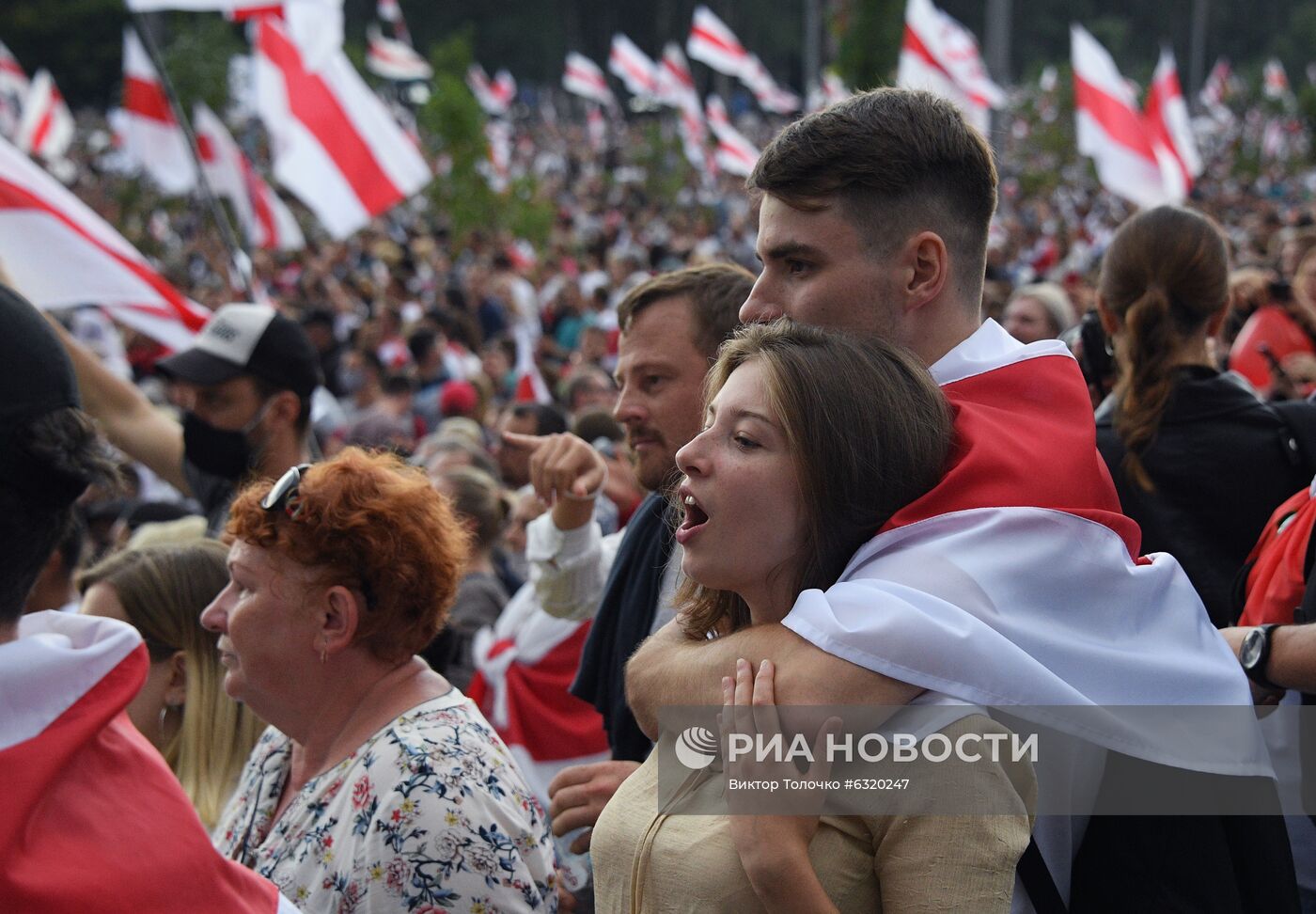 Акция оппозиции в Минске