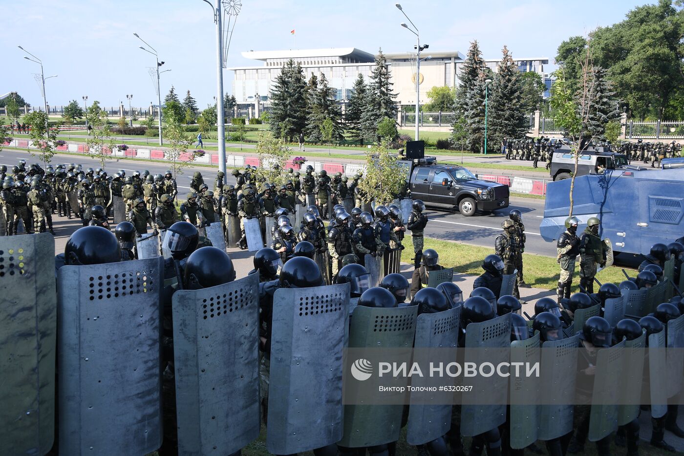 Акция оппозиции в Минске