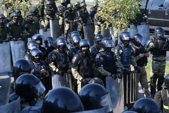 Акция оппозиции в Минске