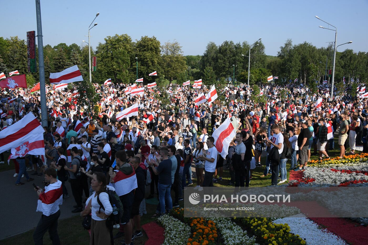 Акция оппозиции в Минске