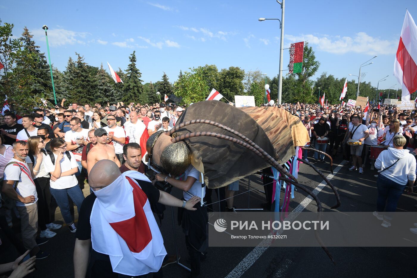 Акция оппозиции в Минске