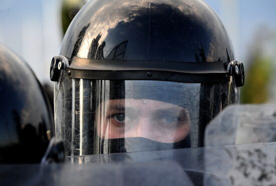 Акция оппозиции в Минске