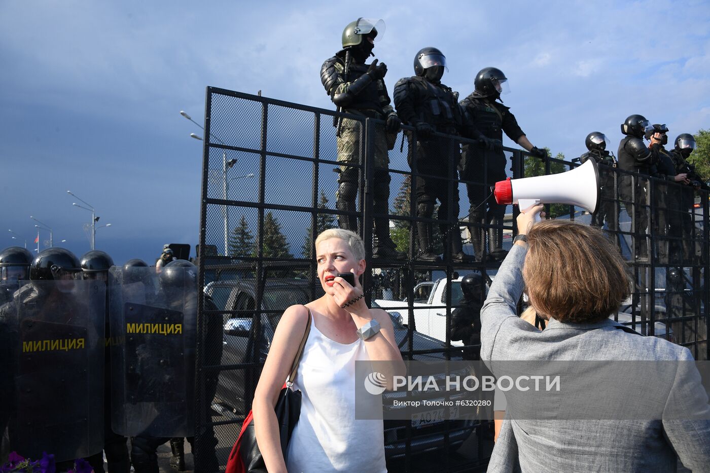 Акция оппозиции в Минске