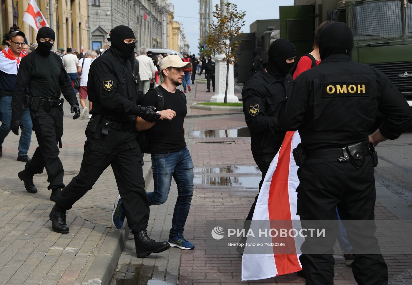 Акция оппозиции в Минске