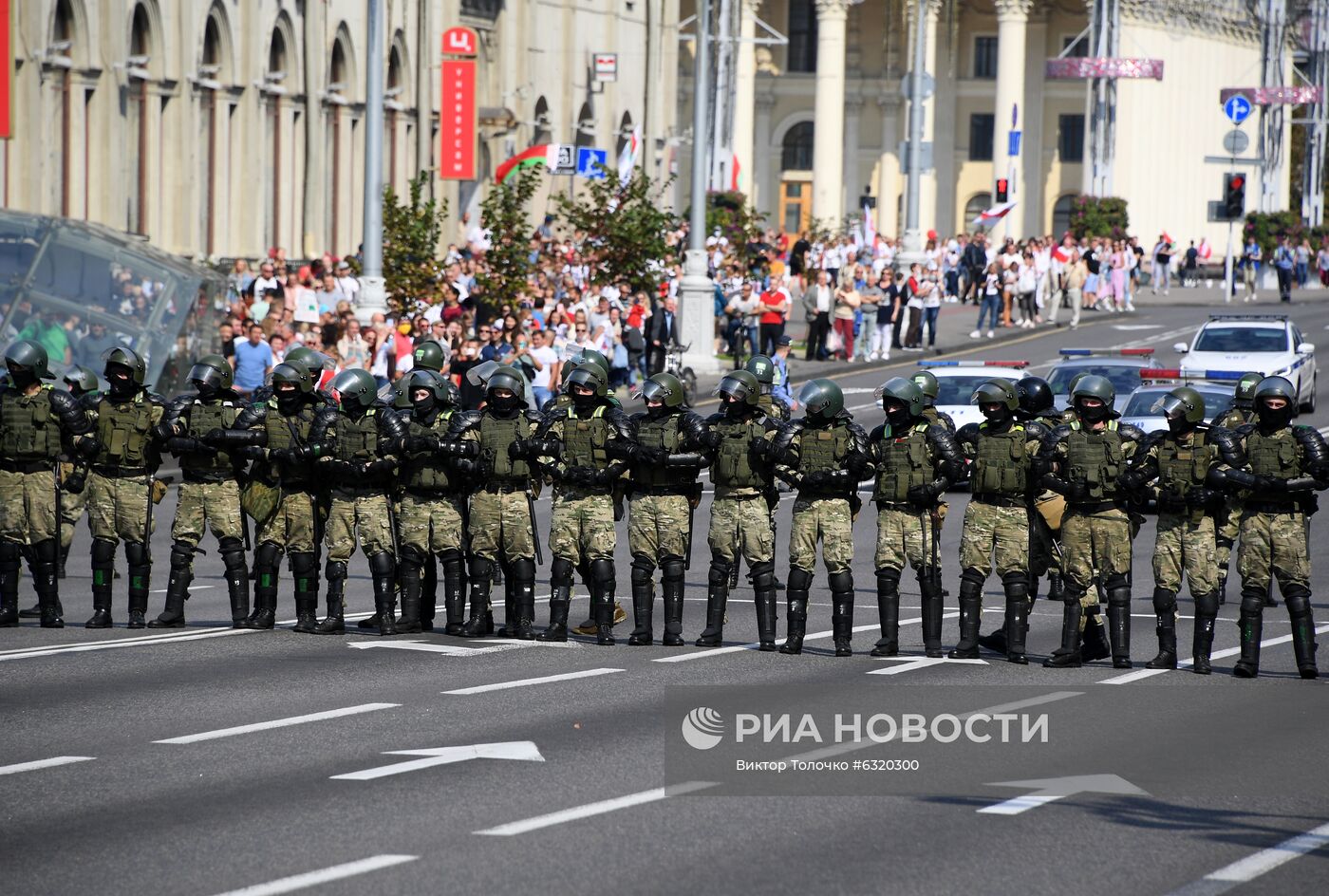 Акция оппозиции в Минске