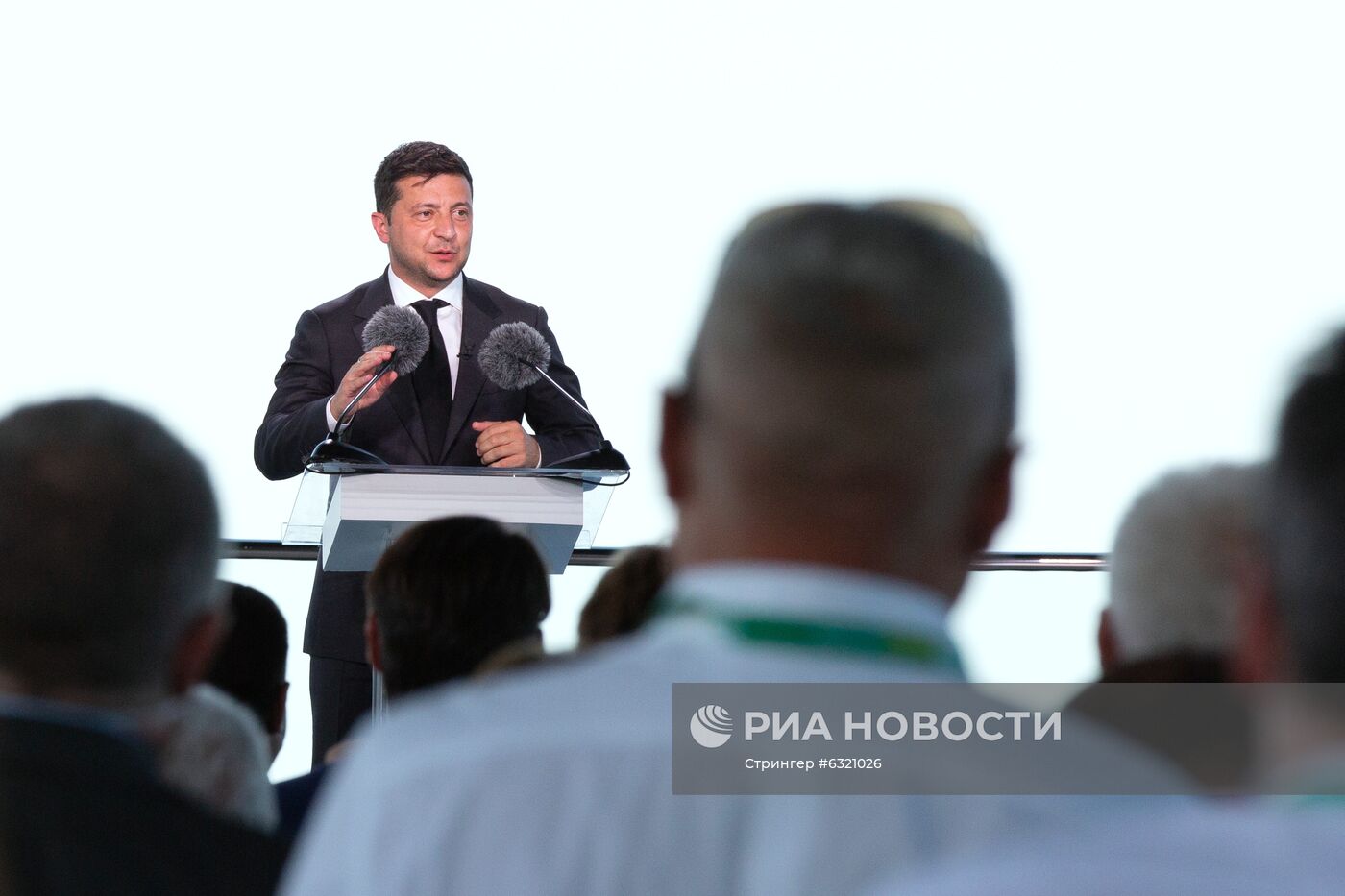 Съезд партии "Слуга народа" в Киеве