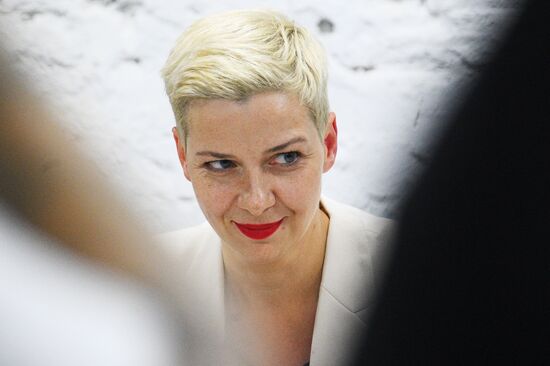 Пресс-конференция Координационного совета оппозиции в Минске