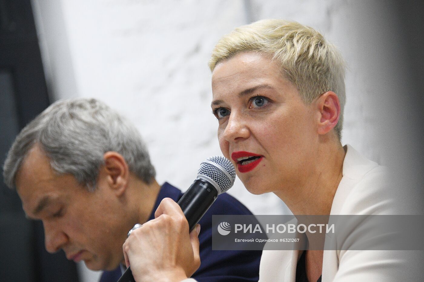 Пресс-конференция Координационного совета оппозиции в Минске