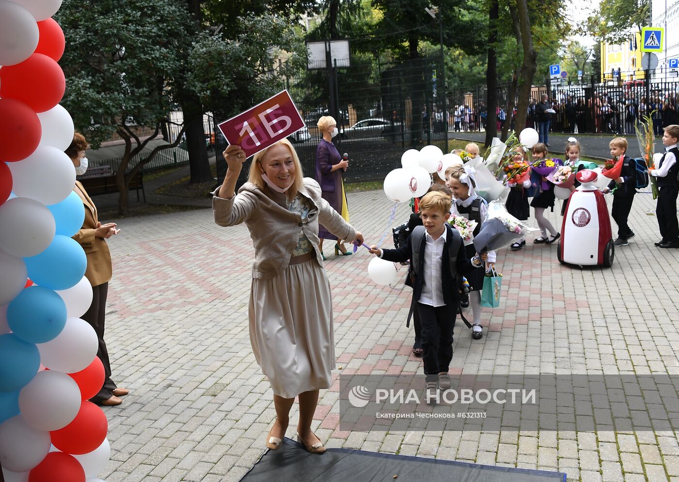 Начало учебного года в школах Москвы