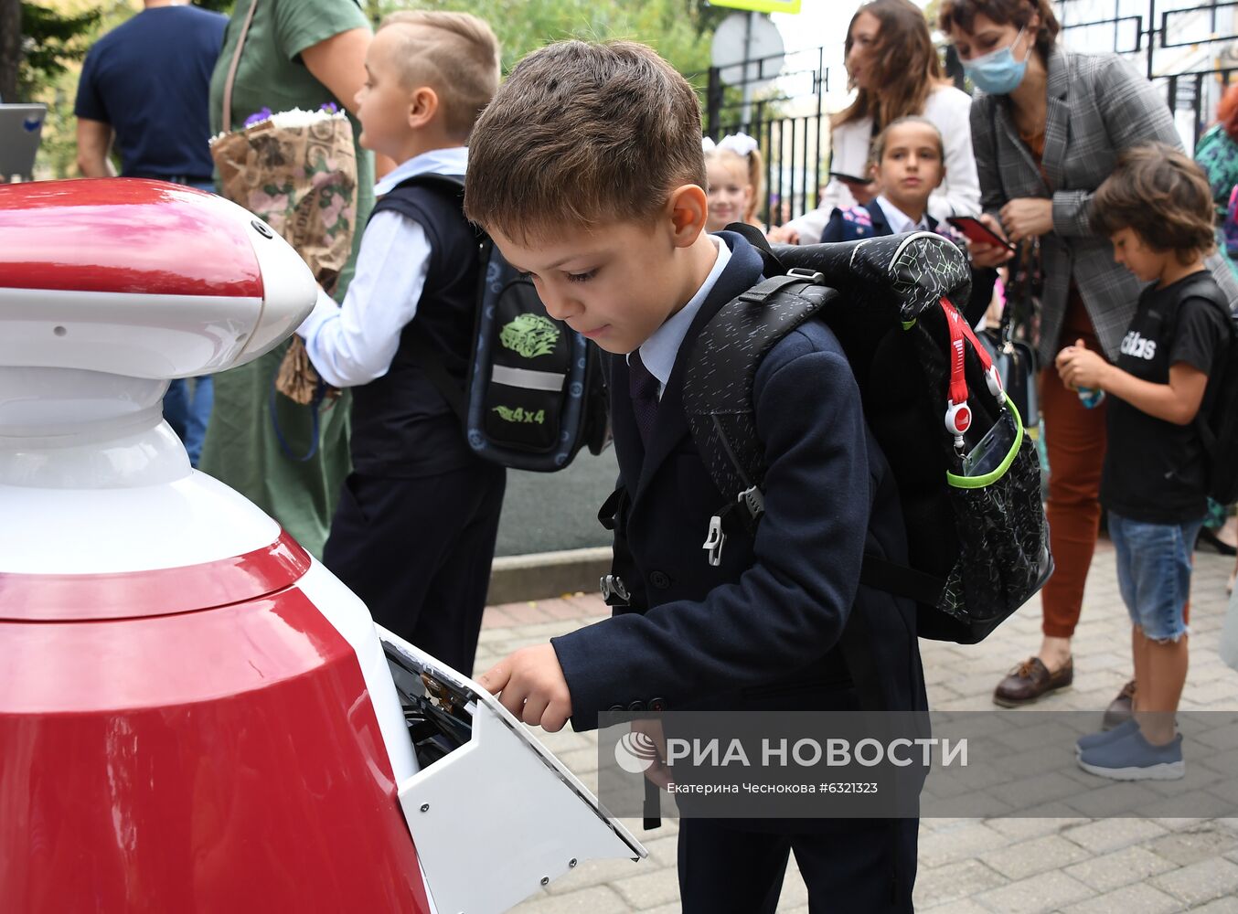 Начало учебного года в школах Москвы