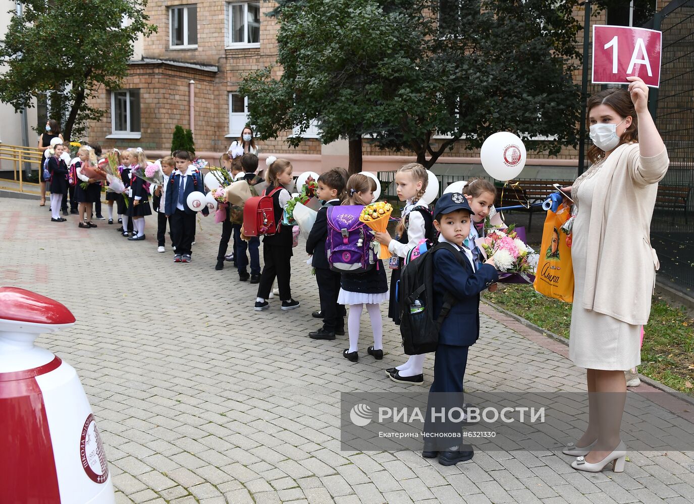 Начало учебного года в школах Москвы
