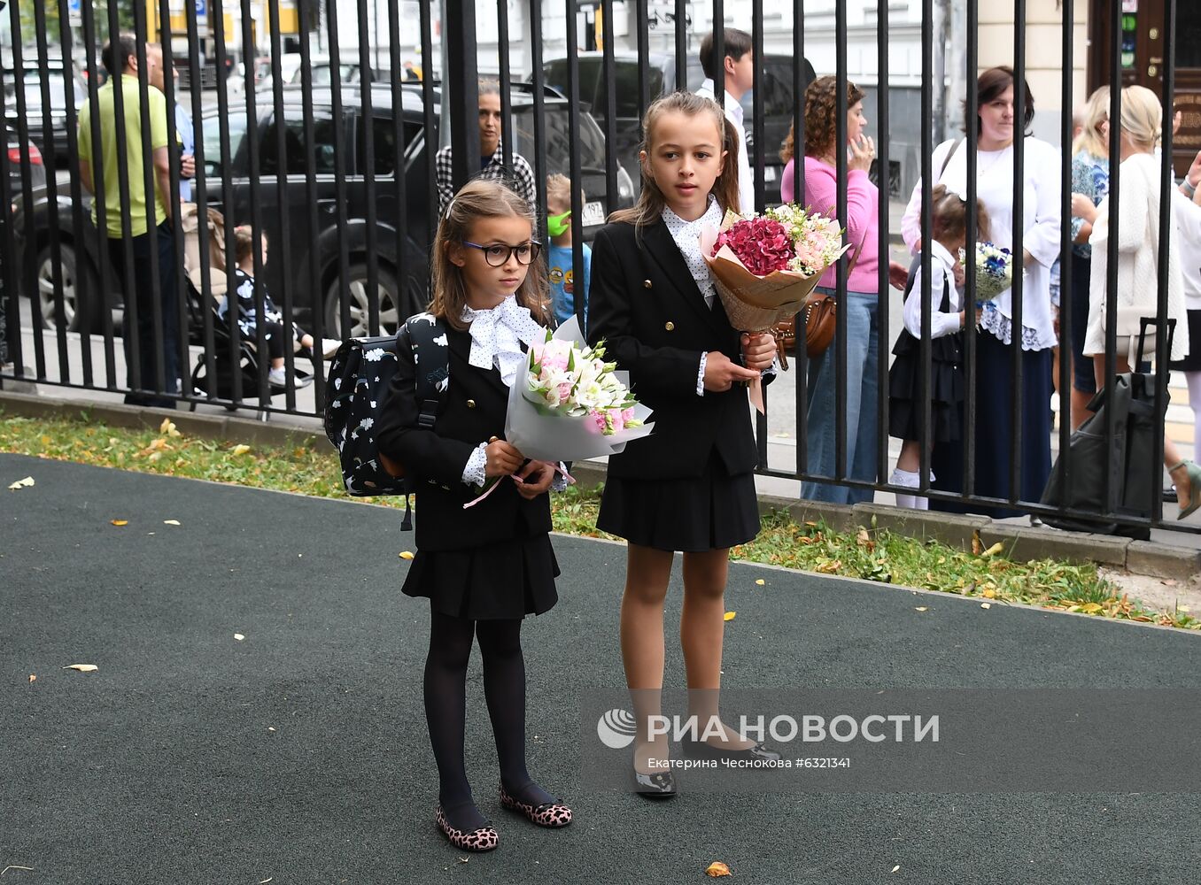 Начало учебного года в школах Москвы
