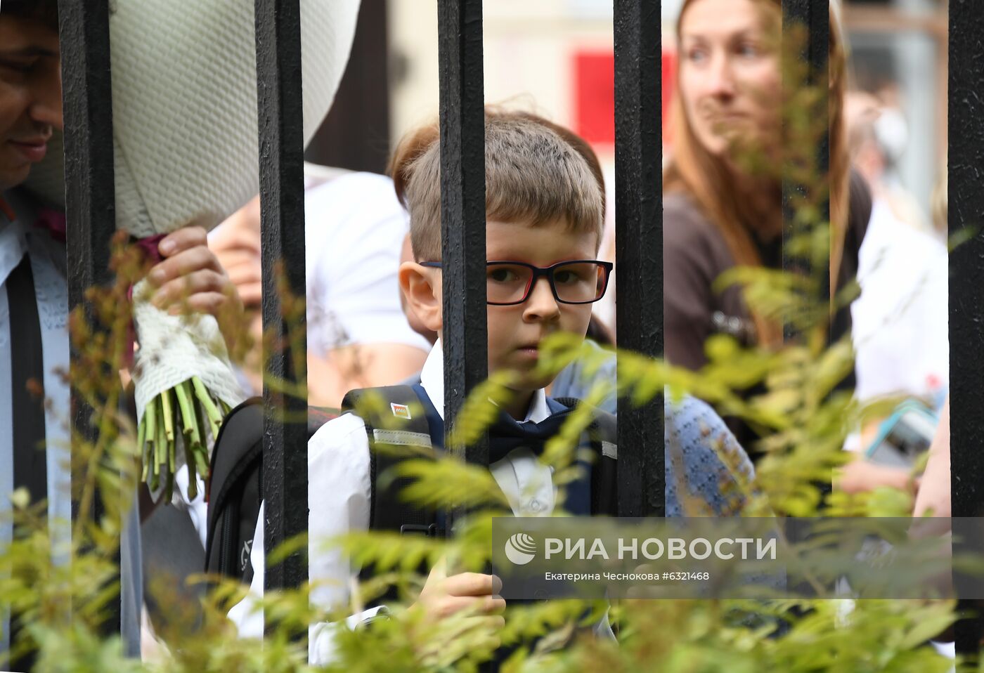 Начало учебного года в школах Москвы