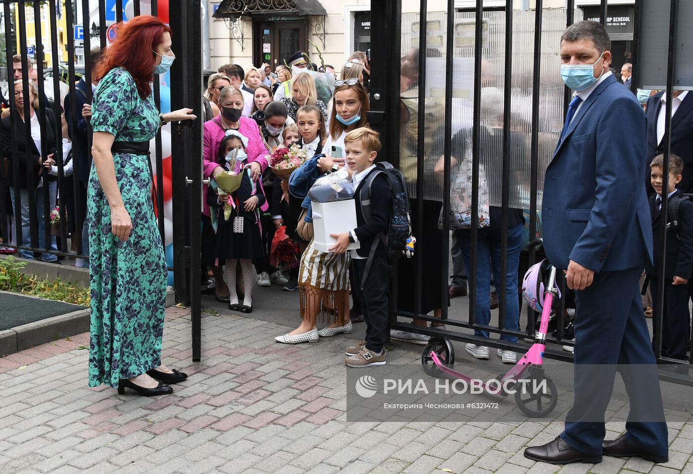 Начало учебного года в школах Москвы