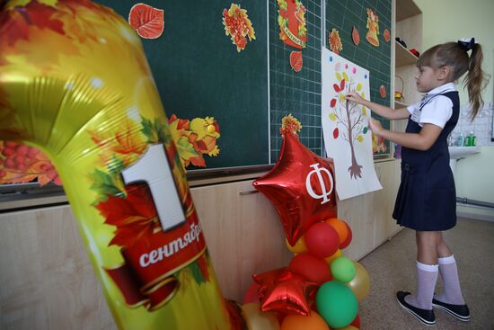 33 первых класса сформированы в краснодарской школе №71