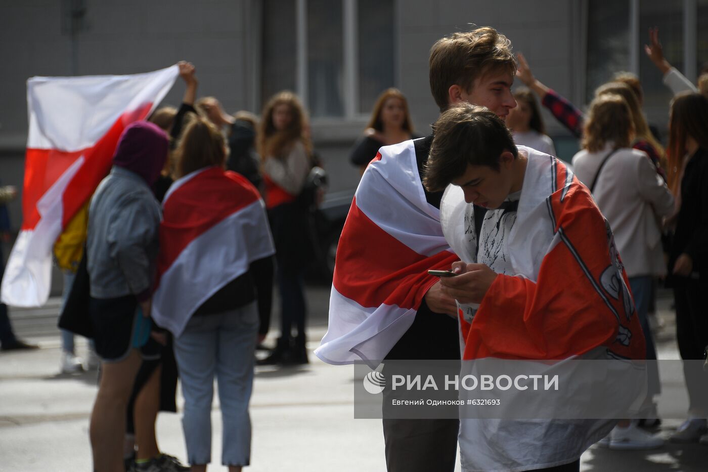 Акции протеста в Минске