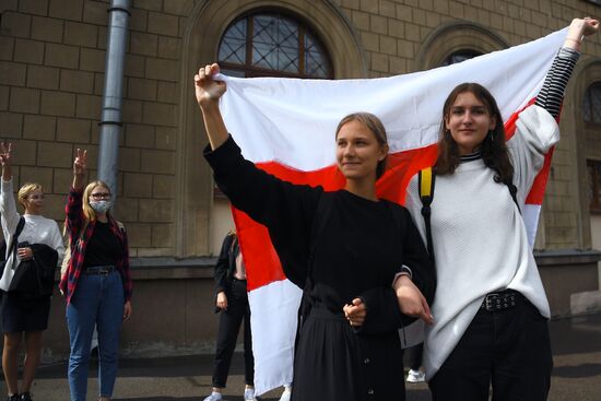 Акции протеста в Минске