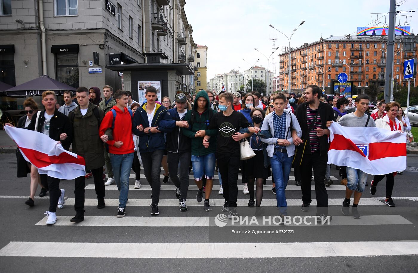 Акции протеста в Минске