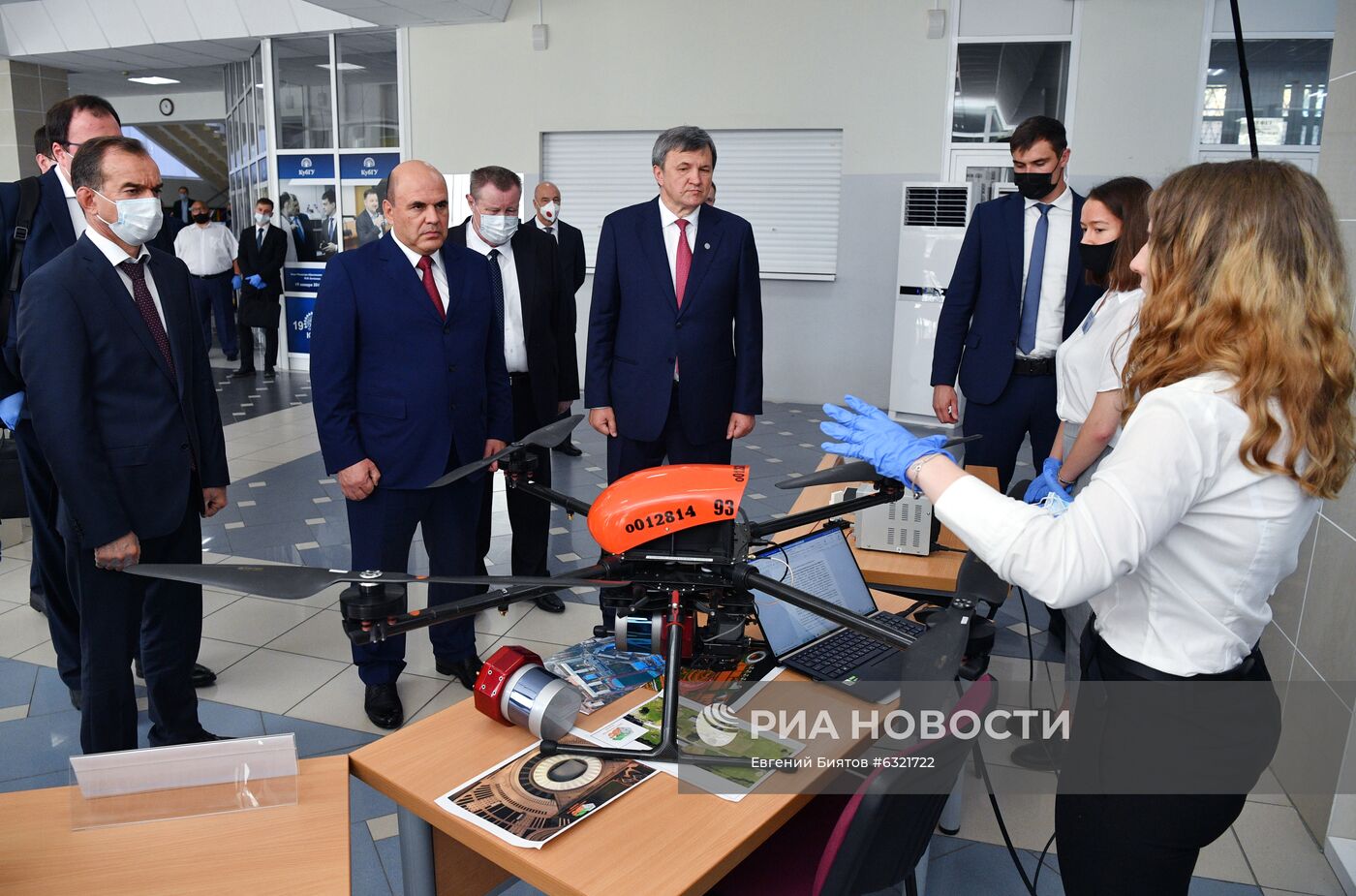 Рабочая поездка председателя правительства РФ М. Мишустина в Южный федеральный округ 