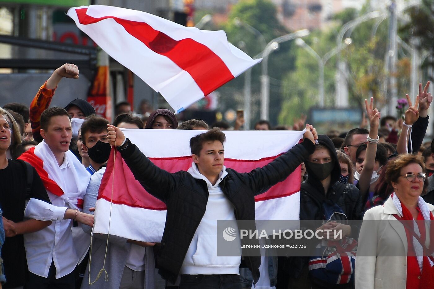 Акции протеста в Минске