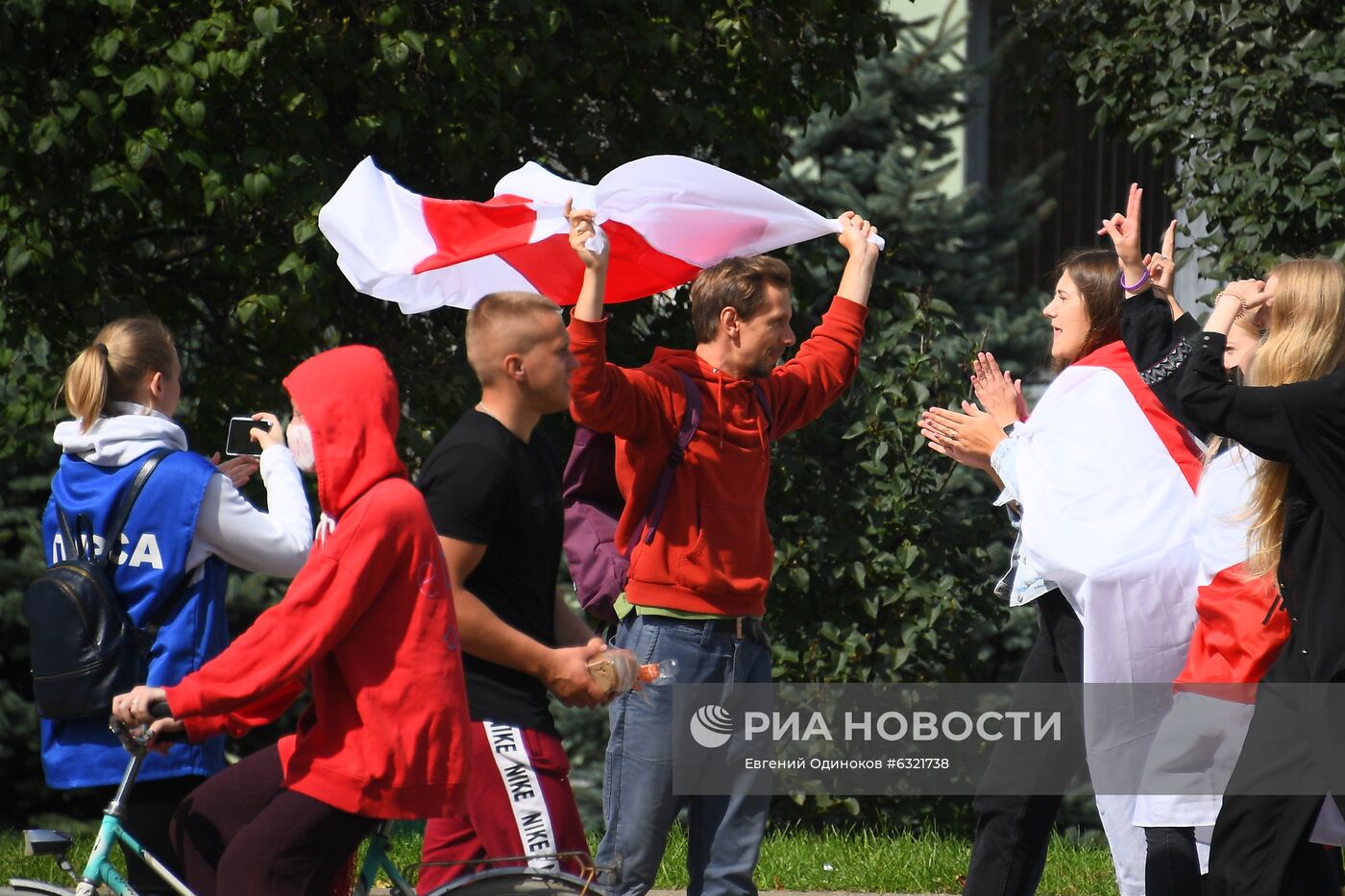 Акции протеста в Минске