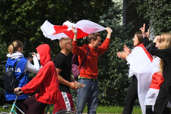 Акции протеста в Минске