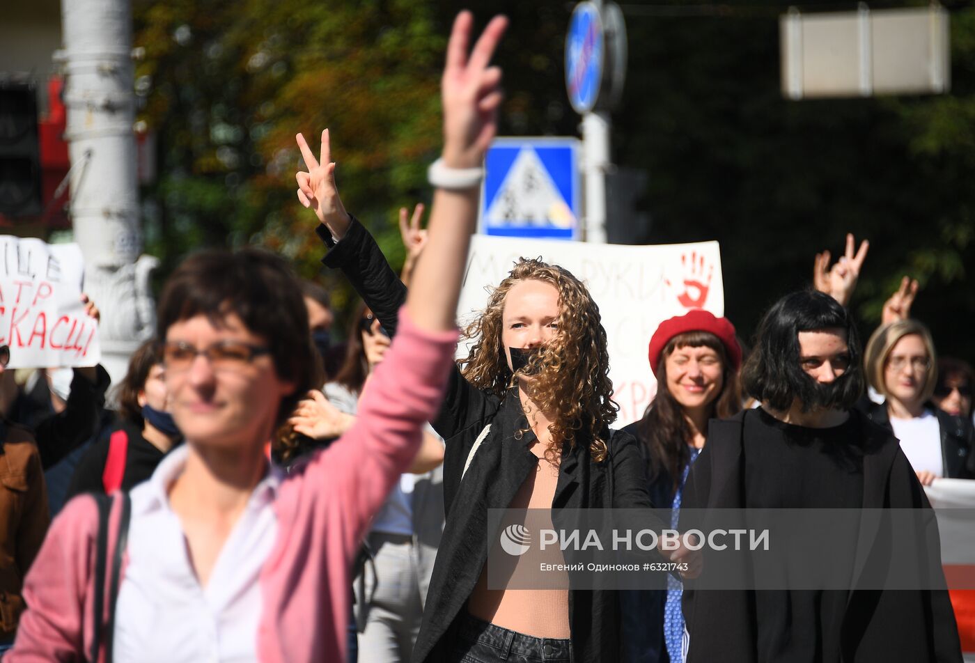 Акции протеста в Минске