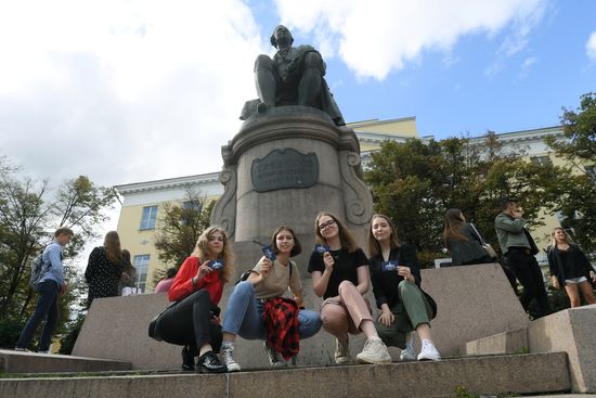 Начало учебного года в ВУЗах