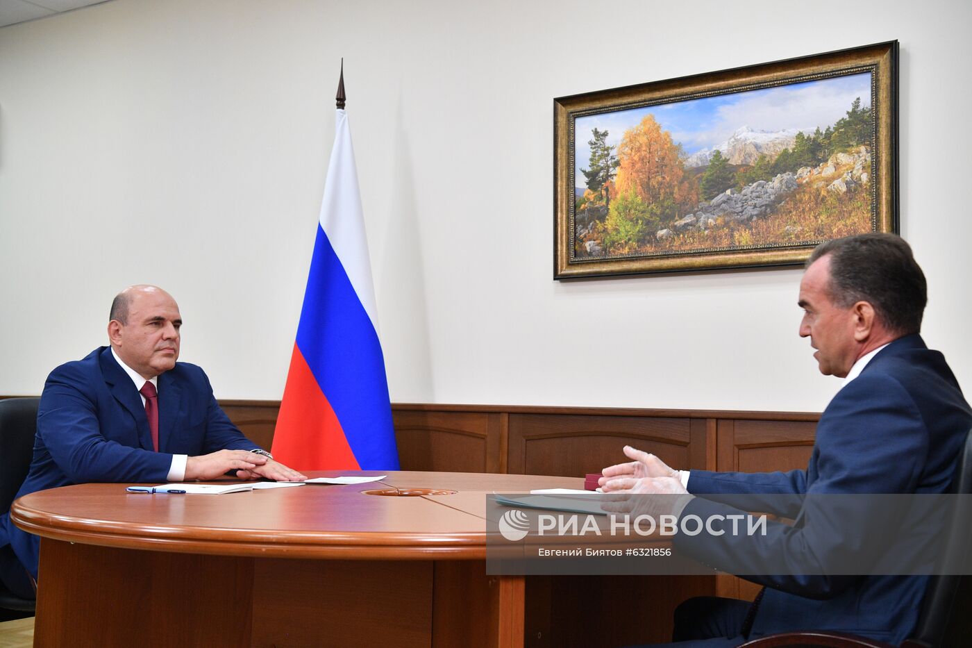 Рабочая поездка председателя правительства РФ М. Мишустина в Южный федеральный округ 