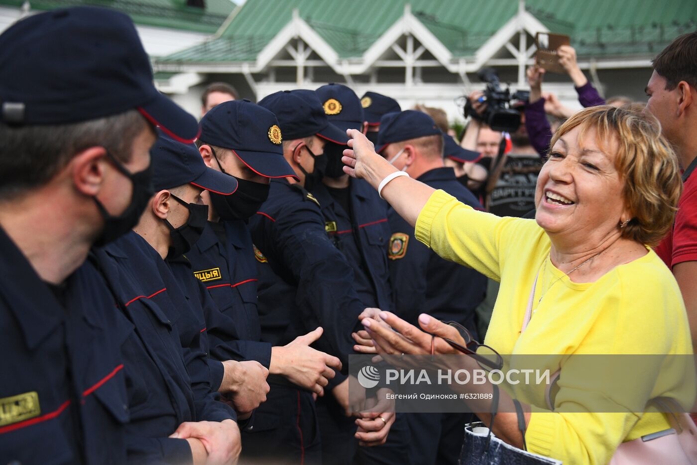 Акции протеста в Минске