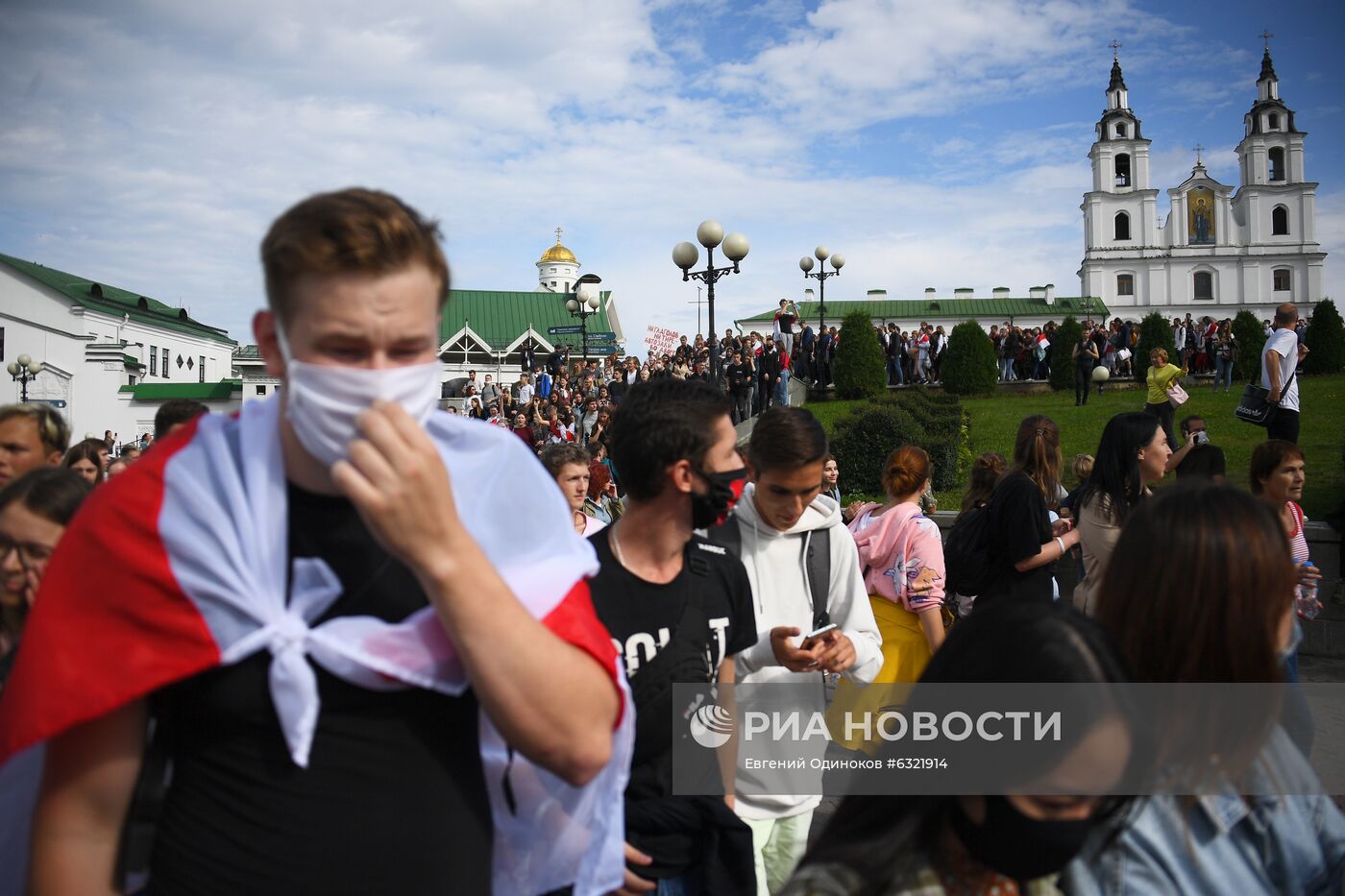 Акции протеста в Минске