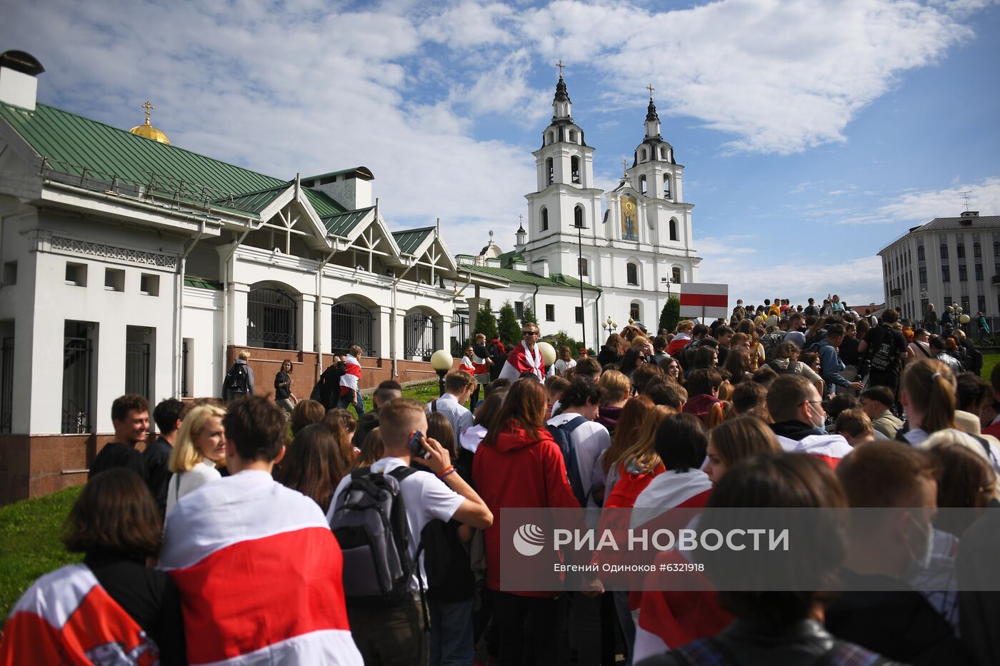 Акции протеста в Минске
