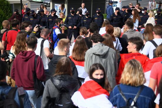 Акции протеста в Минске