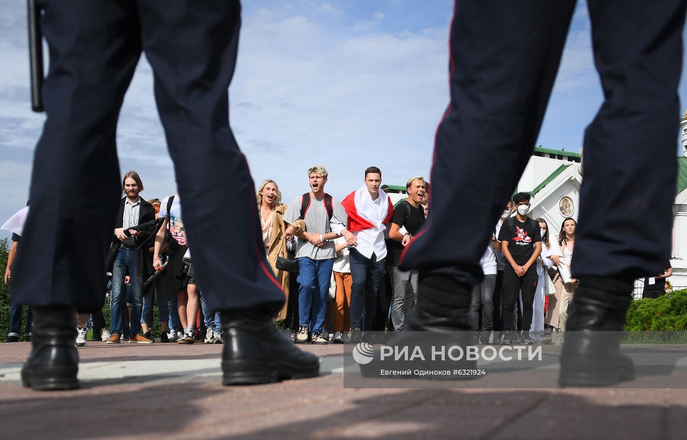 Акции протеста в Минске