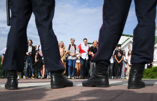 Акции протеста в Минске