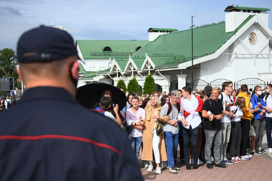 Акции протеста в Минске