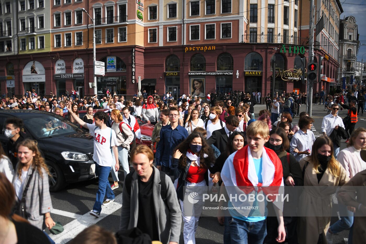 Акции протеста в Минске