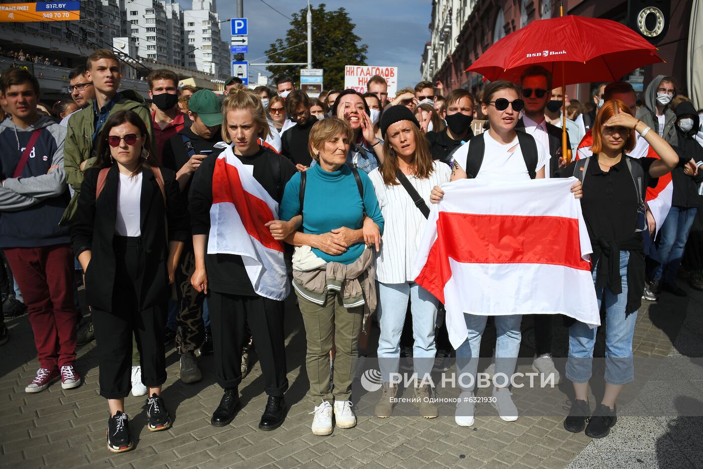 Акции протеста в Минске