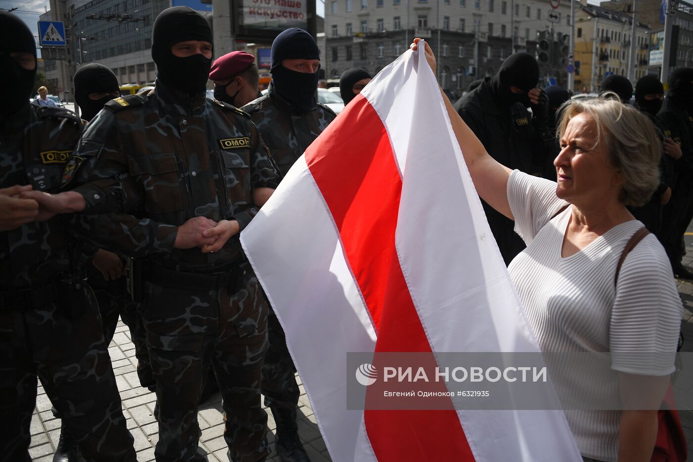 Акции протеста в Минске