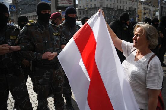 Акции протеста в Минске